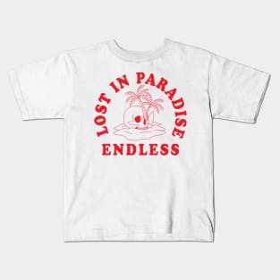 lost in paradise Kids T-Shirt